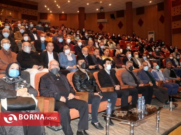 مراسم تجلیل از برترین های فوتبال شرق گیلان _لنگرود