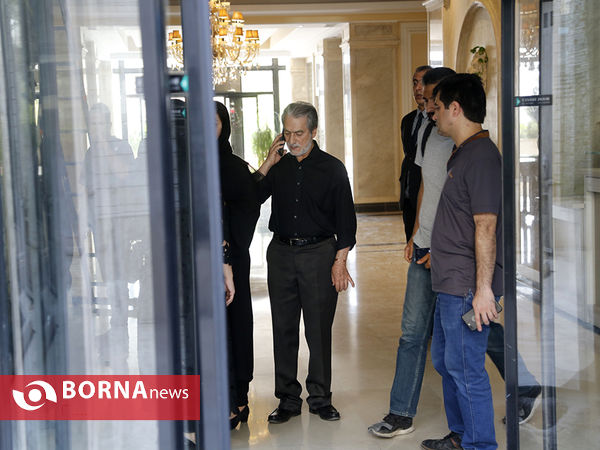 حضور سینماگران در منزل عزت الله انتظامی