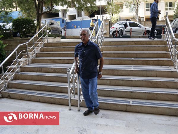 حضور سینماگران در منزل عزت الله انتظامی