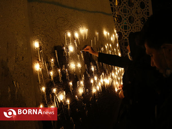 مراسم شام غریبان در میدان امام حسین (ع)