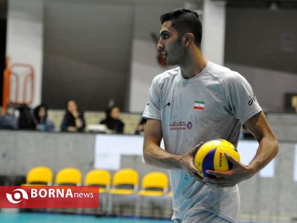تمرینات تیم ملی والیبال ایران