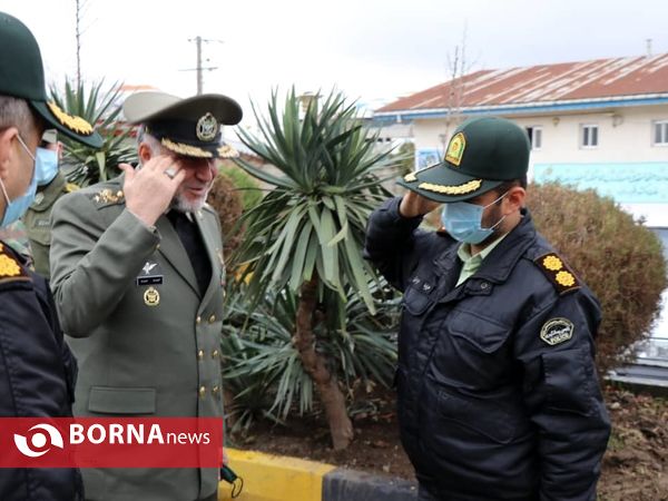 حضور "امیر سرتیپ کیومرث حیدری" در ستاد فرماندهی انتظامی شهرستان لاهیجان