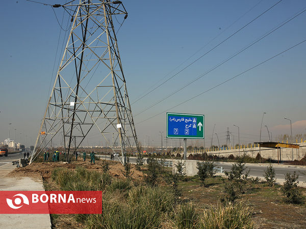 بازدید از اتوبان شهید نجفی رستگار