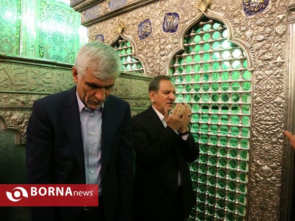 حضور جهانگیری در شاهچراغ