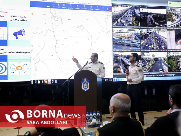 نشست فرماندهی انتظامی ایران با وابستگان نظامی کشورهای خارجی