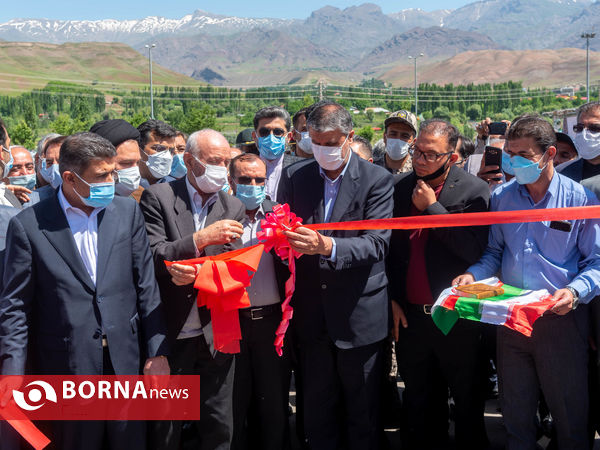افتتاح جاده جدید هشتگرد-طالقان