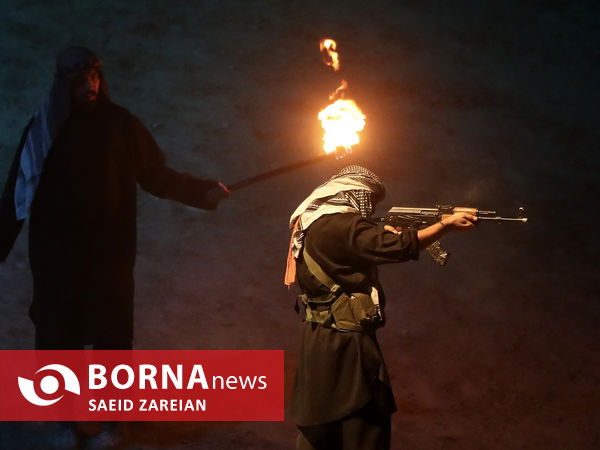 نمایش میدانی «تنهاتر از مسیح»