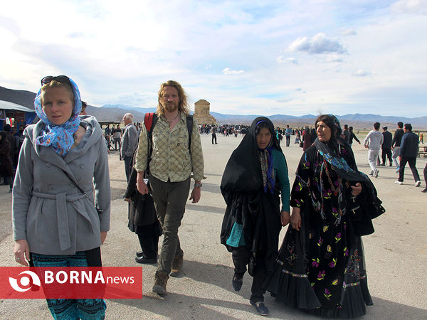 حال و هوای نوروز در مجموعه باستانی پاسارگاد