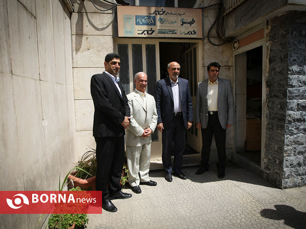 بازدید وزیر ورزش و جوانان از موسسه خبر