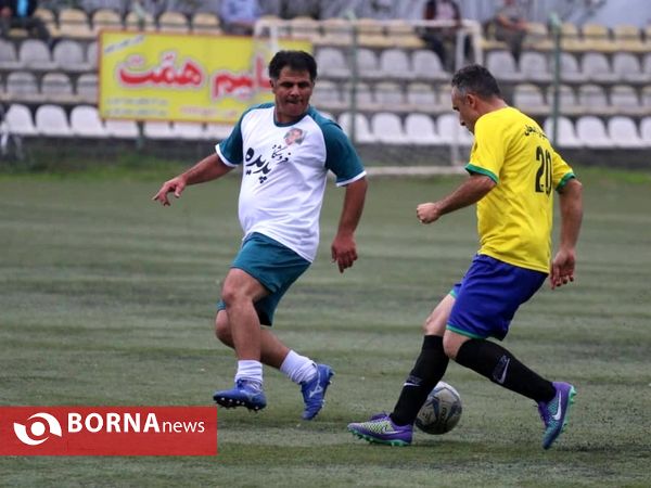 دیدار دوستانه دوتیم پیشکسوتان لاهیجان-  چوکا تالش