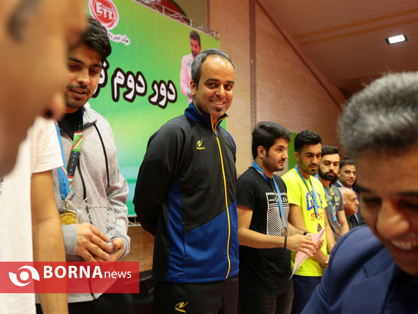 فینال دور دوم تور ایرانی تنیس روی میز بزرگسالان آقایان