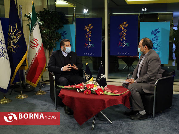 حضور وزیر فرهنگ و ارشاد اسلامی در کاخ چهلمین جشنواره فیلم فجر