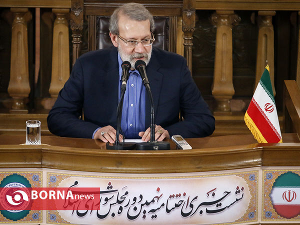 نشست خبری اختتامیه نهمین دوره مجلس شورای اسلامی