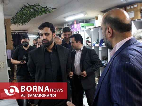 بازدید معاون وزیر صمت از منطقه آزاد انزلی