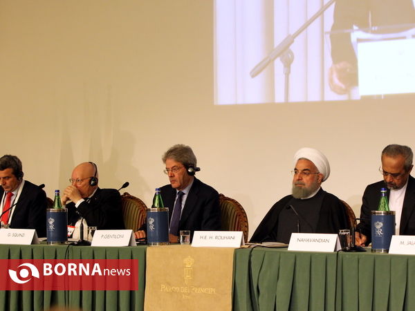 رییس جمهوری در نشست تجاری ایران و ایتالیا