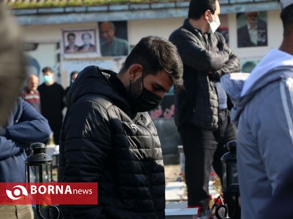 مراسم تشییع پیکر، علیرضا حسنی مقدم، مربی تیم نونهالان ملوان بندرانزلی