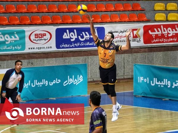 هفته هشتم لیگ برتر والیبال؛دیدار تیم‌های گیتی پسند و شهرداری گنبد