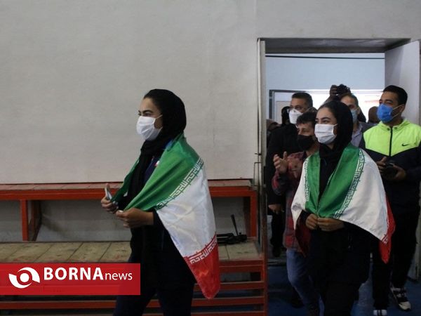 مراسم استقبال از مقام آوران مسابقات انتخابی المپیک _ بندرانزلی