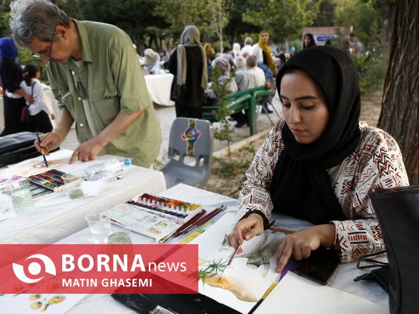 دور همی سالمندان تهران با عنوان "یاد ایام"