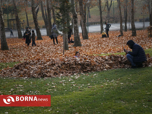 واپسین روزهای پاییزی تهران