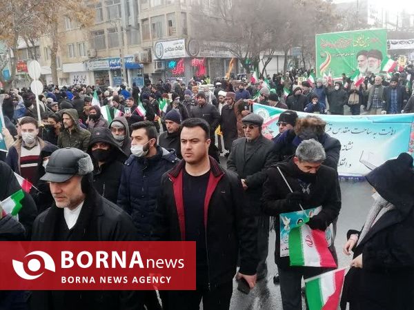راهپیمایی 22 بهمن- مشهد