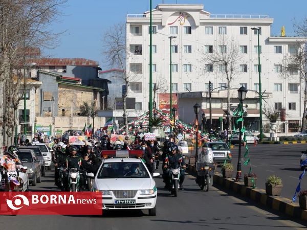 راهپیمایی روز ۲۲ بهمن - شهرستان لاهیجان