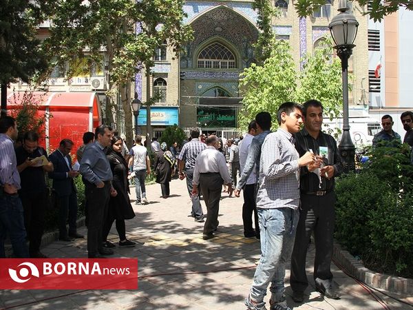 انتخابات ریاست جمهوری و شورای شهر و روستا در مسجد النبی -نارمک