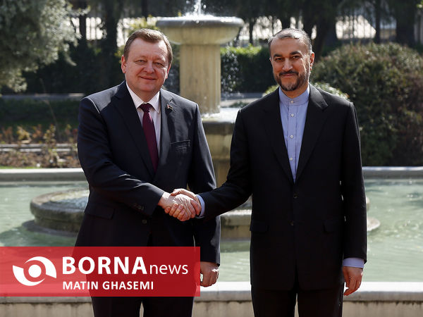 دیدار وزرا خارجه ایران و بلاروس