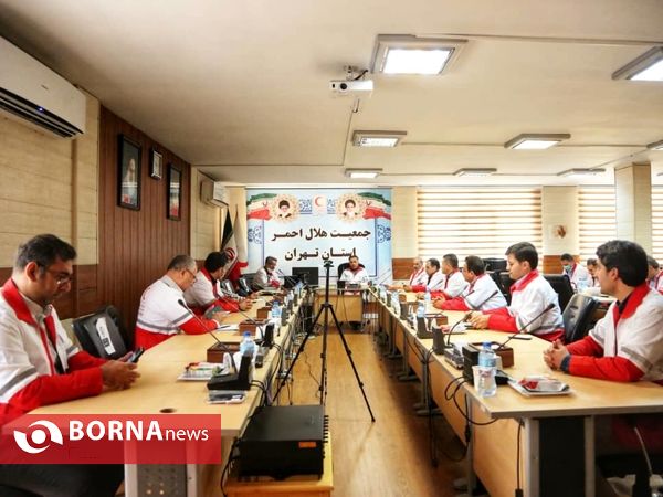 نشست تخصصی هلال احمر استان های پیشتاز، معین و جانشین استان تهران