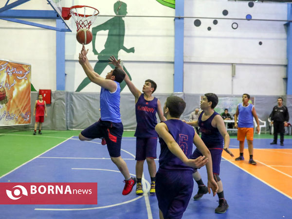 مسابقات مینی بسکتبال محلات تهران