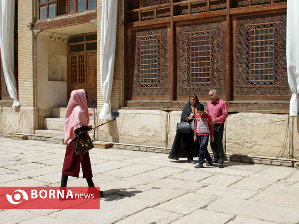 میهمانان نوروزی در ارگ کریمخان