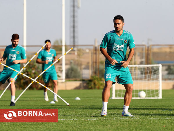 تمرین تیم فوتبال سپاهان