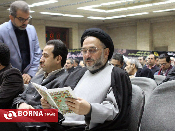 مراسم ختم برادر دکتر انتظامی در مسجد نور