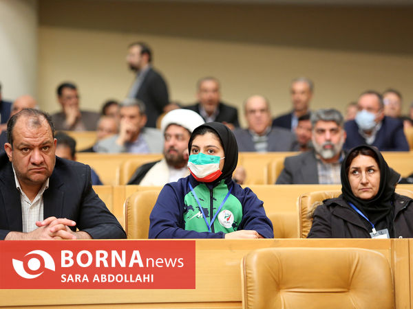 تجلیل از بانوان مدال آور ورزش ایران با حضور رییس جمهور
