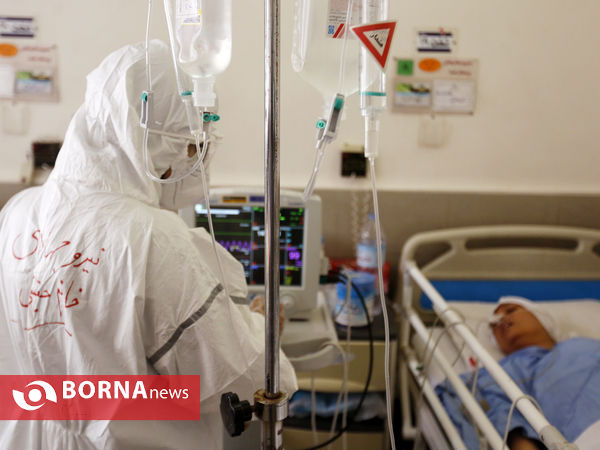 نبرد با کرونا بیمارستان نمازی شیراز