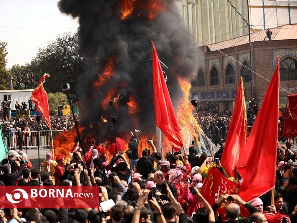 عاشورای حسینی در بازار تهران