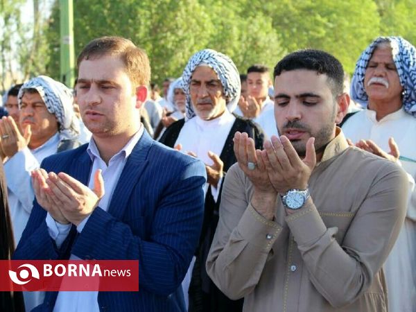 اقامه نماز عید فطر در هویزه