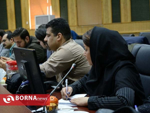 نشست مهندس مهرداد سالاری معاونت عمرانی استانداری کرمانشاه با رسانه‌ها
