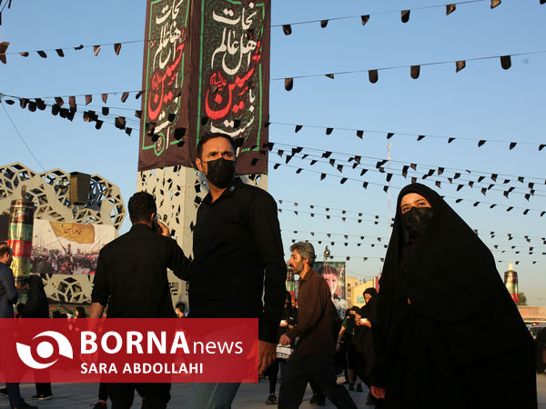 پیاده روی جاماندگان اربعین در تهران