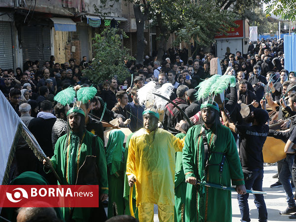 عزاداری تاسوعای حسینی در بازار تهران
