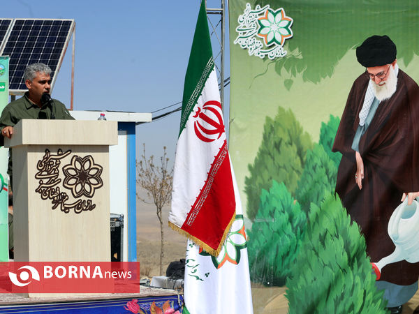 آیین روز درختکاری در شیراز