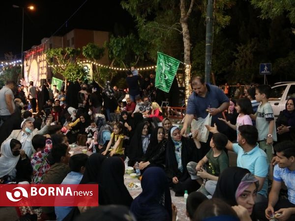 سفره کریم اهل بیت در شهر ری