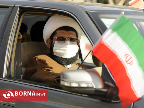 رژه نیروی های موتوری و خودرویی 22 بهمن- شهرستان قدس