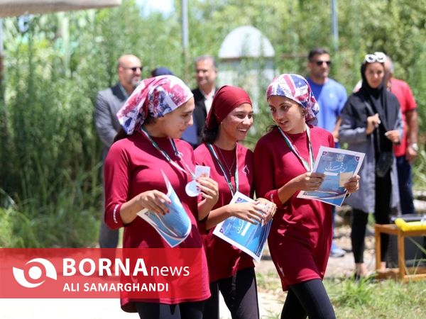 مسابقات قایقرانی در بندرانزلی