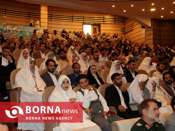 جشن وصال زوج های جوان در همدان با ۳۲۰ سری جهیزیه 