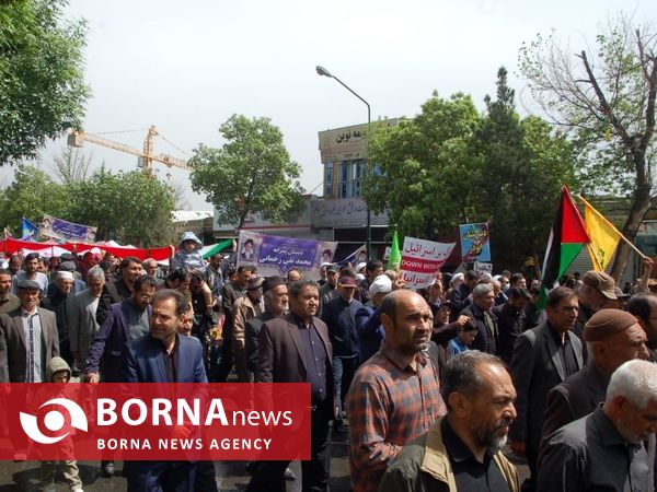 راهپیمایی روز جهانی قدس- قوچان