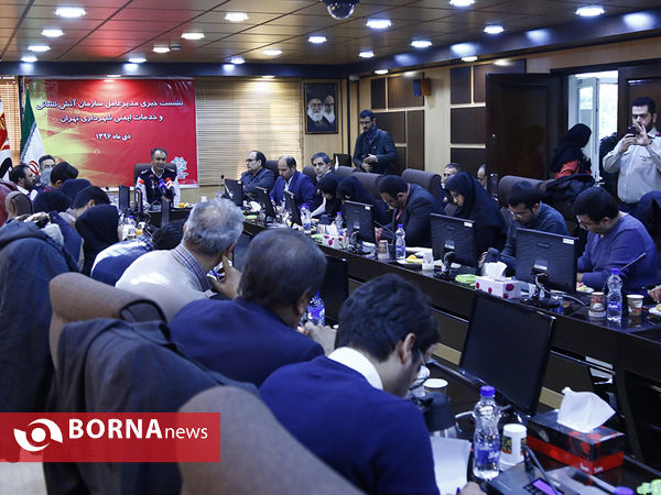 نششست خبری مدیر عامل جدید سازمان آتش نشانی
