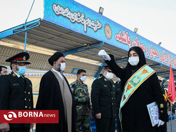 اعطای درجه به دانش آموختگان دانشگاه علوم انتظامی