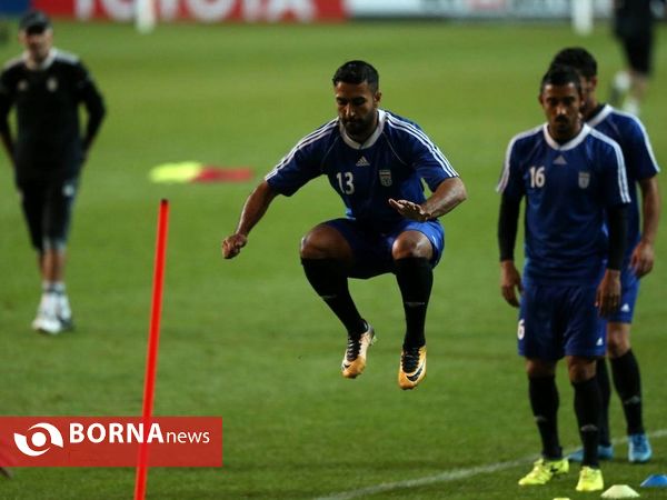 آخرین تمرین تیم ملی پیش از دیدار با کره جنوبی