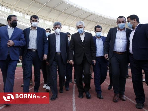 بازدید وزیر ورزش و جوانان از ورزشگاه پارس شیراز
